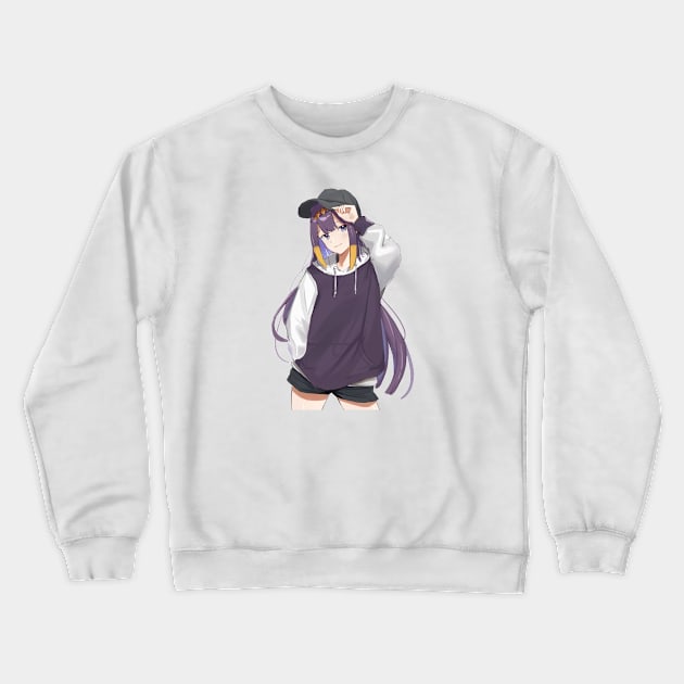 Ninomae Ina'nis Hololive Crewneck Sweatshirt by Soonymarwick